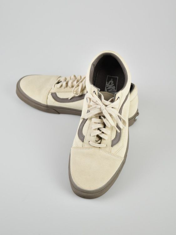 Vans Old Skool Cream Mono Sneaker Gr.43 (US10 / UK9)