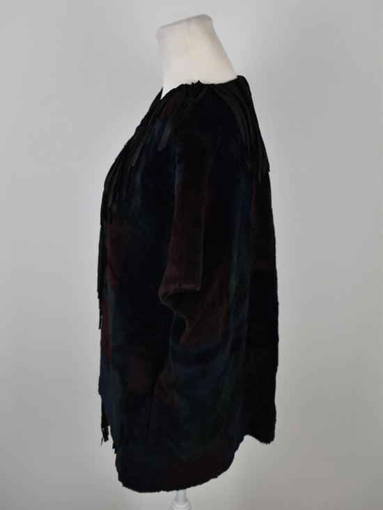 Ventcouvert Lammfell Gilet / Poncho Gr.38