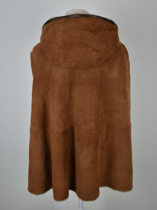 Ventcouvert Lammfell Poncho Gr.38