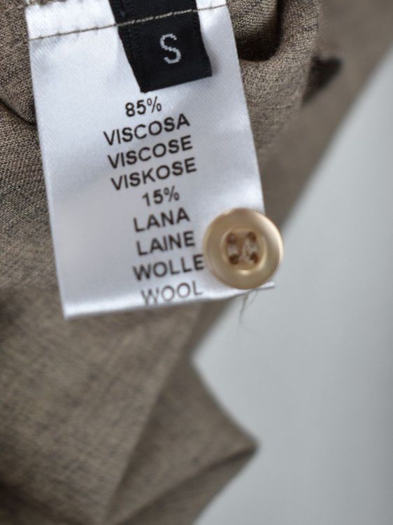 Vicario Cinque Kleid, Gr.S, neuwertig, Viskose & Wolle - Kleid - 2ND STORY