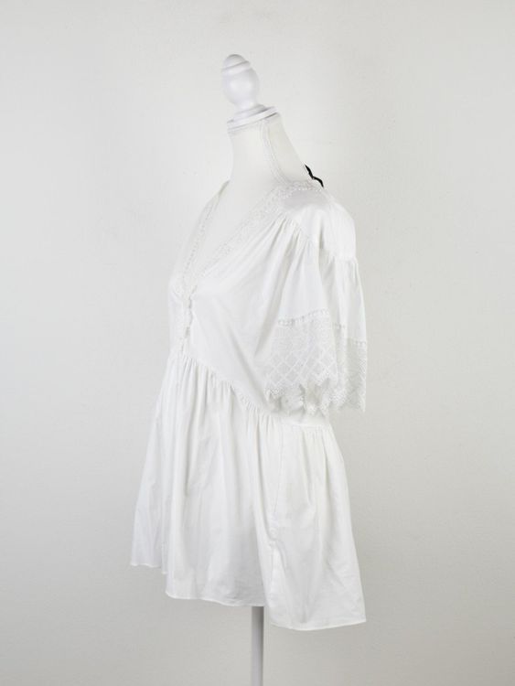 Vivetta Bluse, neu, Gr.40 (IT44), weiss | 2ND STORY 