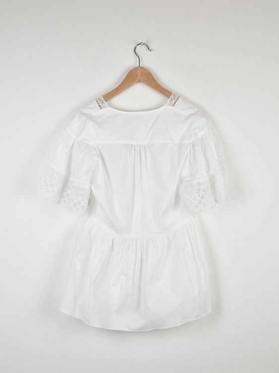 Vivetta Bluse, neu, Gr.40 (IT44), weiss | 2ND STORY 