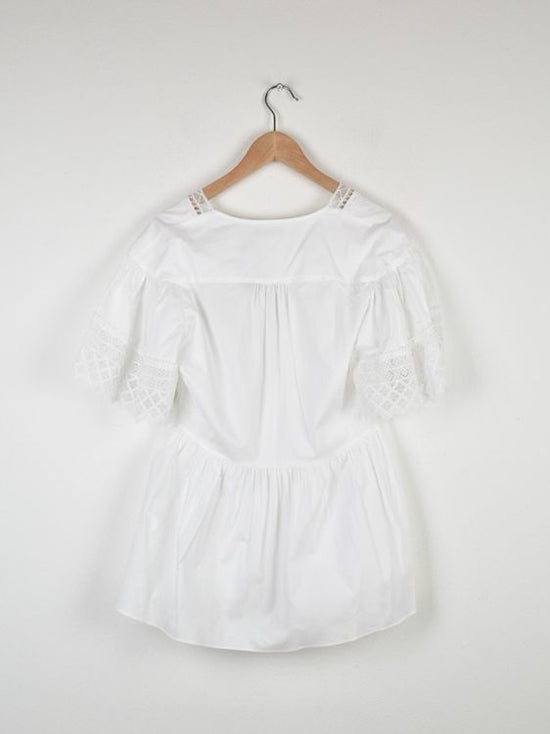 Vivetta Bluse, neu, Gr.40 (IT44), weiss | 2ND STORY 