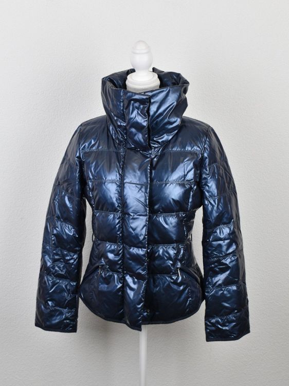 Weekend Max Mara Daunenjacke, blau metallic, Gr.34 - Jacke - 2ND STORY