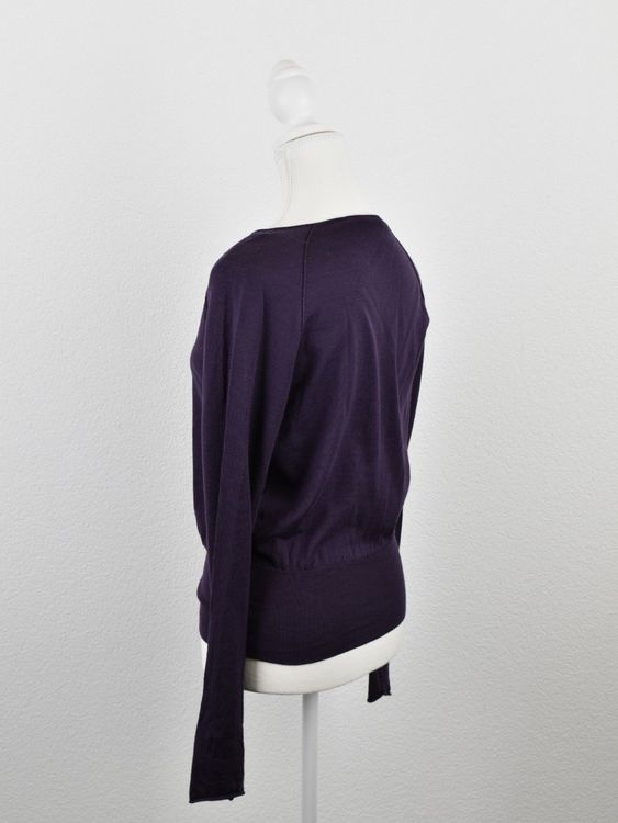 Windsor Cardigan, lila, Gr.36, 100% Schurwolle - Strickjacke - 2ND STORY