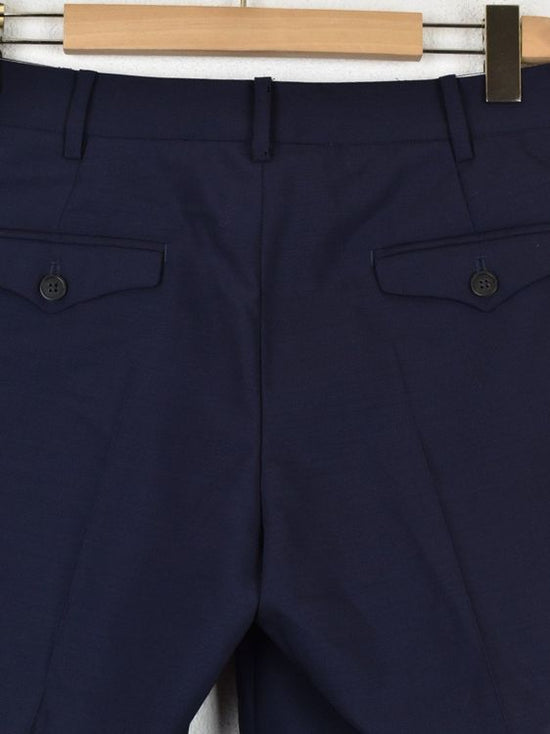 Windsor Stoffhose, blau, Gr.40, 100% Schurwolle, neuwertig - Hose - 2ND STORY