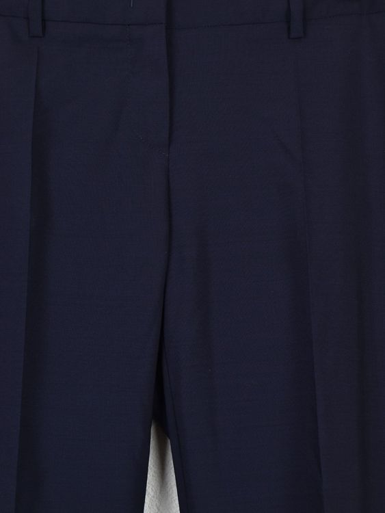 Windsor Stoffhose, blau, Gr.40, 100% Schurwolle, neuwertig - Hose - 2ND STORY