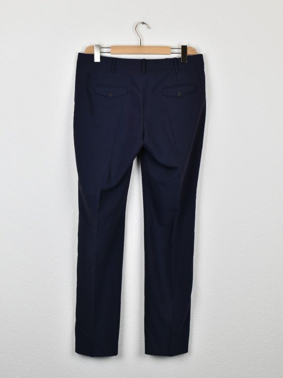 Windsor Stoffhose, blau, Gr.40, 100% Schurwolle, neuwertig - Hose - 2ND STORY