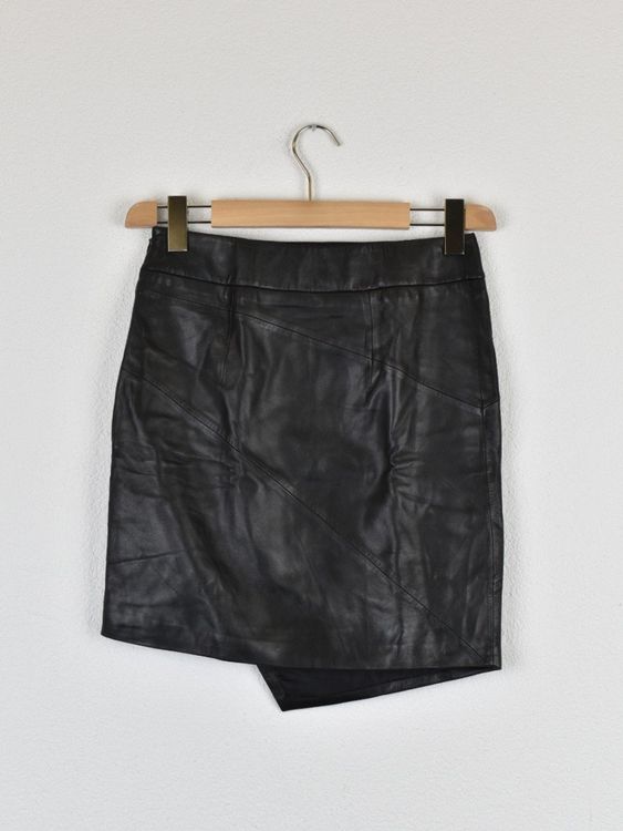 Zadig & Voltaire Lederrock, Lammleder, Gr.36, neuwertig - Rock - 2ND STORY