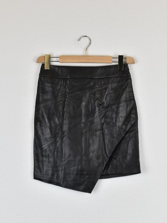 Zadig & Voltaire Lederrock, Lammleder, Gr.36, neuwertig - Rock - 2ND STORY