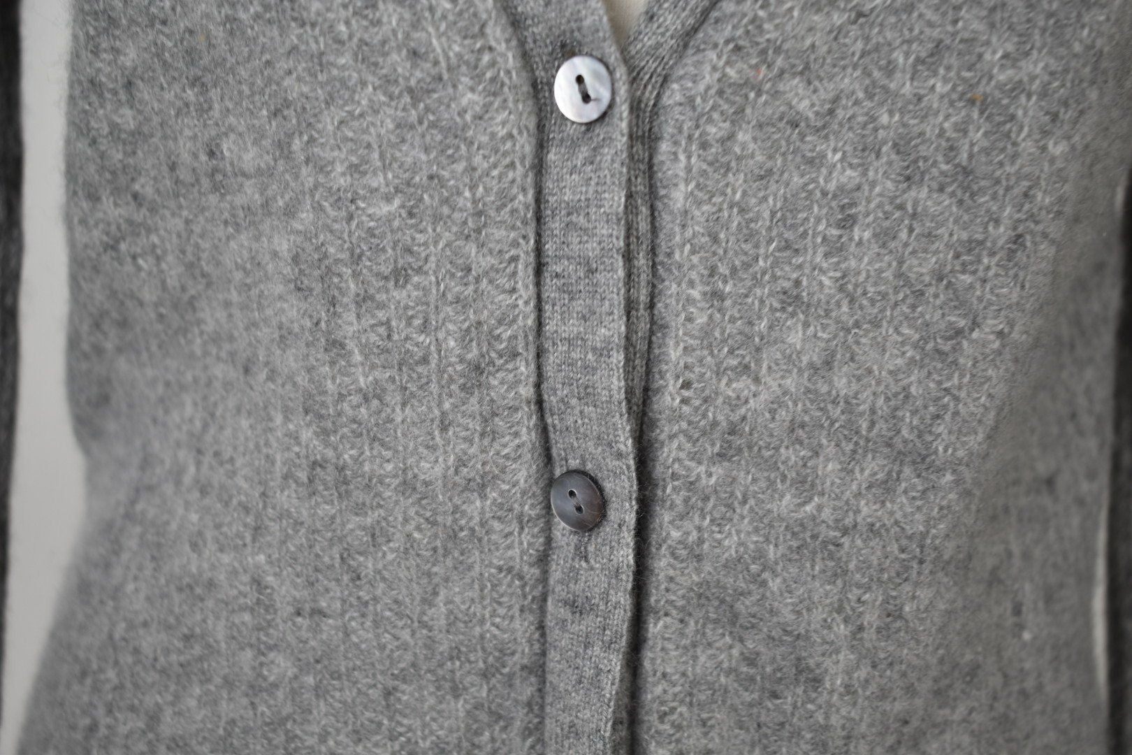 Zanone Kaschmir Strickjacke Gr.40