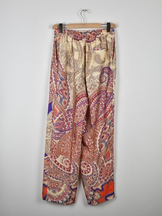 Zara Satinhose, weites Bein, neu, Gr.L - Hose - 2ND STORY