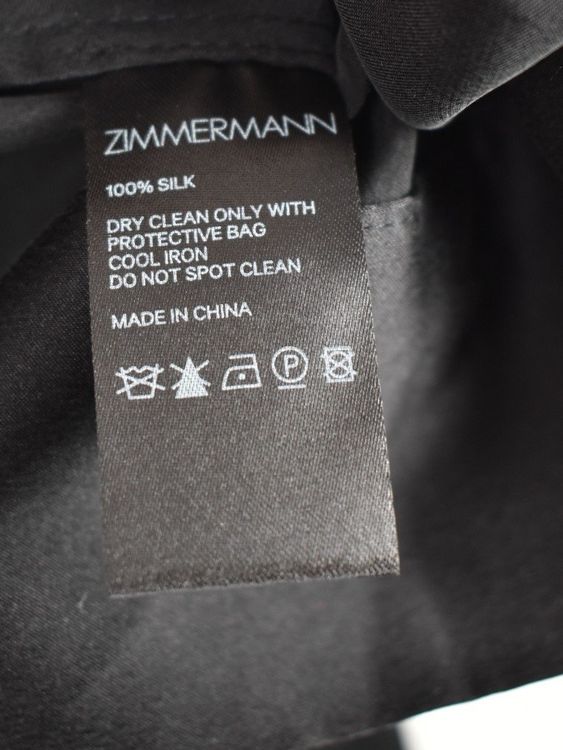 Zimmermann Wickelbluse, Gr.M (2), 100% Seide - Bluse - 2ND STORY